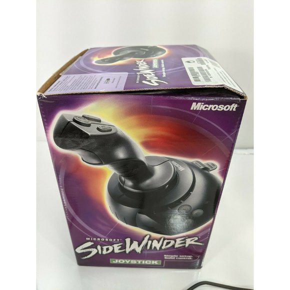 Microsoft USB SideWinder Joystick Controller For PC Gaming X05-63895 - Picture 4 of 5